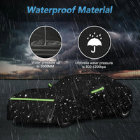 Housse voiture pour Mazda MX-5 Miata, complète 210T imperméable avec fermeture éclair et 4 sangles