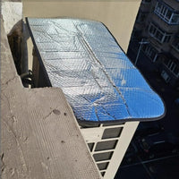 Housse de climatiseur extérieur réfléchissante 95 x 46 cm, lot de 1 à 10 pièces