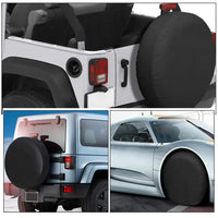 Housse de roue de secours en PVC épais pour camping-car et remorque, 58 x 58 x 20 cm