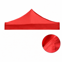 Bâche tonnelle pliante de remplacement Oxford 420D, 2x2 à 3x4,5 m, structure non incluse