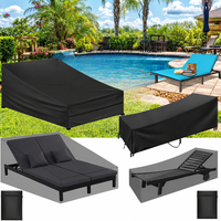 Housse bain de soleil imperméable Oxford, 2 coloris, 210 x 75 ou 210 x 150 cm