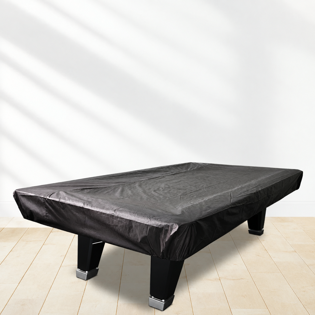 Housse billard 9 pieds noire ou marron, Oxford, 295 x 165 x 25 cm