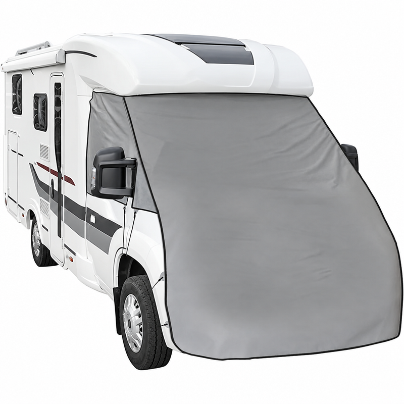 Housse de camping-car pour cabine et capot Fiat Ducato X250 et X290, 5 points d'attache