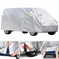 Housse de van pour Volkswagen Transporter T3, T4, T5 et T6, argentée, imperméable, 5,2 m