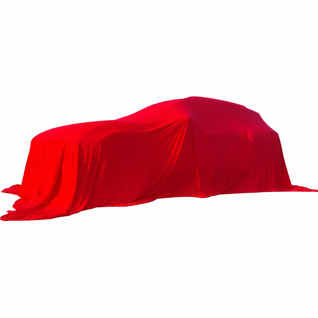 Housse de dévoilement de voiture personnalisable avec votre logo ou votre texte, tissu extensible, usage intérieur