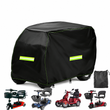 Housse de protection pour scooter de mobilité, Oxford 210D imperméable, 4 tailles