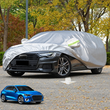 Housse voiture pour Audi A3 Berline et Sportback 8Y, polyester 270T argent, anti-neige