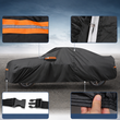 Housse voiture pour Mazda MX-5 Miata, film aluminium et coton spunlace, respirante, 400 x 175 x 115 cm
