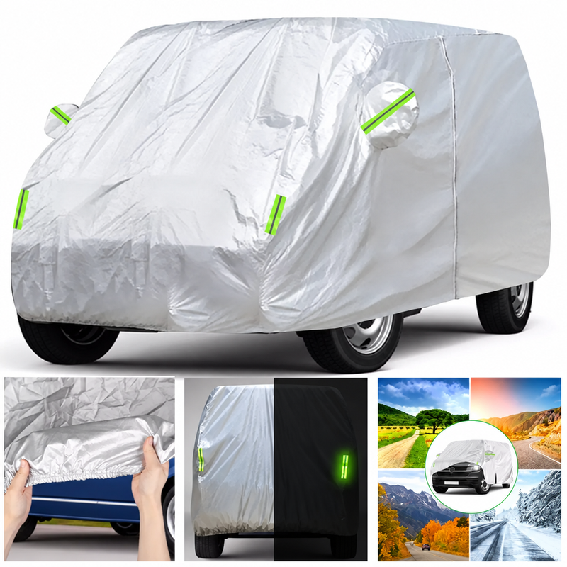 Housse voiture pour Volkswagen Transporter T5 et T6, fourgon aménagé 5,2 m, imperméable