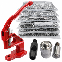 Kit d'œillets en laiton avec presse manuelle, 3 à 10 mm, pour bâche et cuir