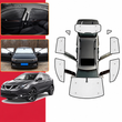 Pare-soleil voiture pour Nissan Qashqai J11 Tekna 2014-2021, à ventouses, aluminium double face