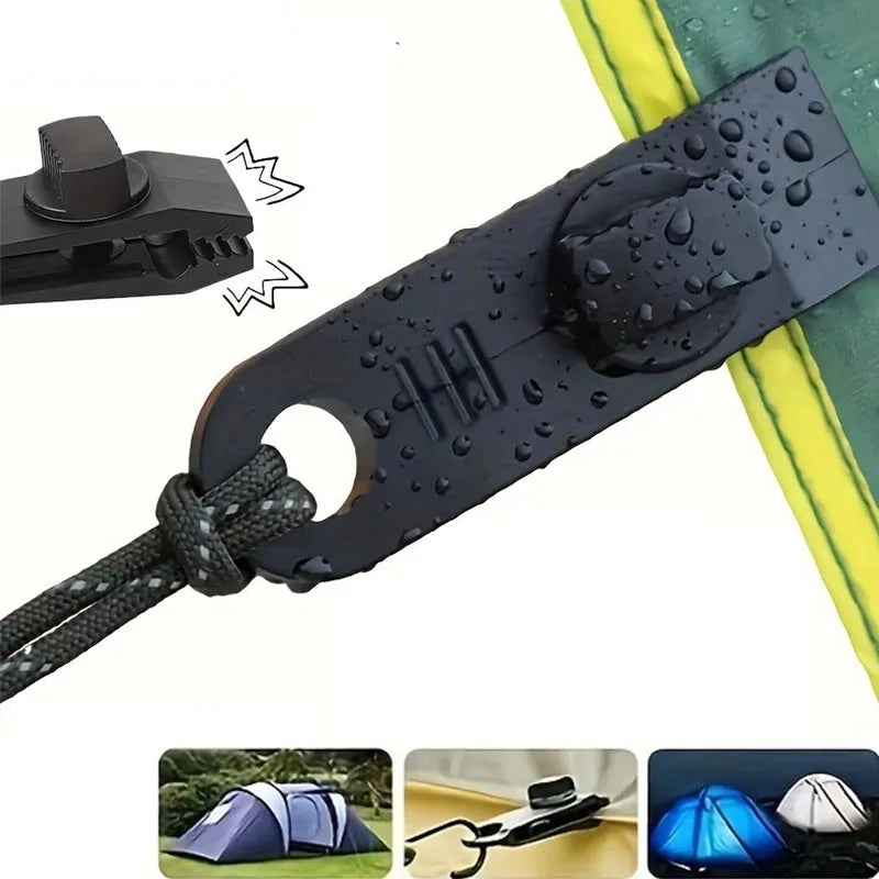 Pinces de bâche à vis en nylon pour piscine, tente et auvent, 2 à 50 pièces