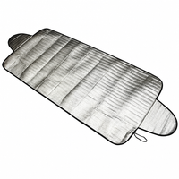 Protection pare-brise argentée anti-neige à aimants, 145x115 ou 160x130 cm, ou 150x70 cm sans aimants