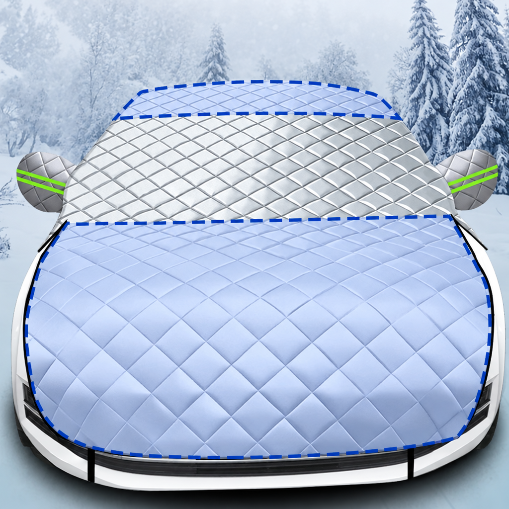 Protection pare-brise et capot voiture à 5 couches, imperméable et anti-neige, 3 versions