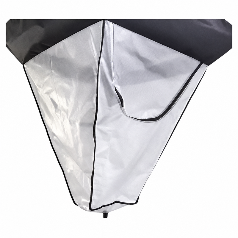 Sac de nettoyage imperméable en TPU pour climatiseur de plafond, 100 x 115 cm, fermeture éclair
