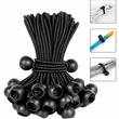 Sandows à boule 15 cm pour bâche et tente, 4 coloris, lot de 2 à 10