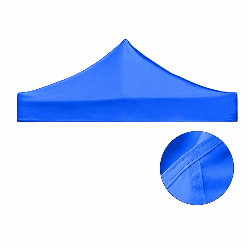 Toile de remplacement pour tonnelle pliante, rouge ou bleu, 2x2 à 3x4,5 m, structure non incluse