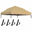 Toit de remplacement pour tonnelle pliante 3 x 3 m, Oxford imperméable, 6 coloris